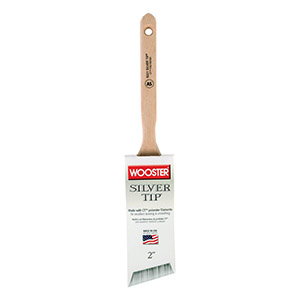 Wooster 2"silver Tip Angle Sash