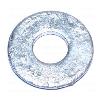 Galv Flat Washer 1/4" 5lb