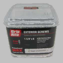 1-5/8" Ss Exterior Screw 5#