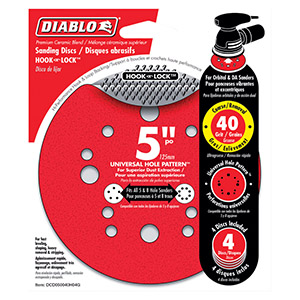 Diablo 5"ros Disc 40g 4pk