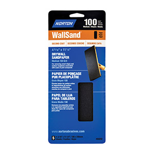 Drywall Sandpaper 100 Grit 5pk