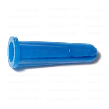 1"  Conical Plastic Anchor 100ct