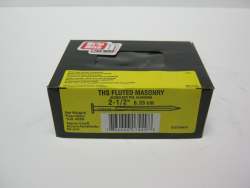 2-1/2" Fluted Masonry Nail 1#
