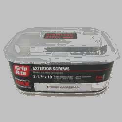 2-1/2" Ss Exterior Screw 1#