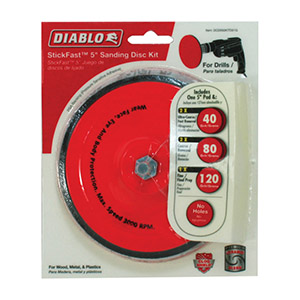 Diablo 5"drill Sanding Disc Kit