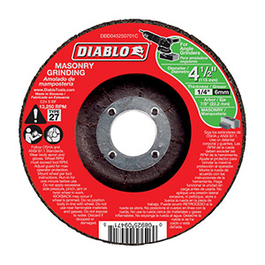 Diablo 4-1/2" Mas Dc Grndg T27