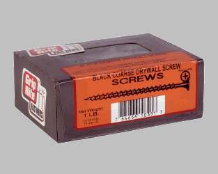 2"     Coarse S/rock Screws 1#