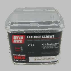 2" Ss Exterior Screw 5#