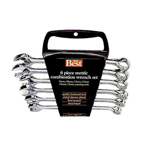 6pc Metric Wrench Set