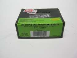 3/4"   Galv Fence Staple 1#