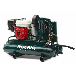 Rolair 5-1/2hp 9gal Gas Comp.