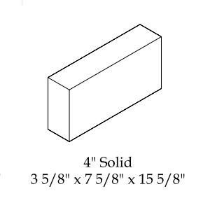 4x8x16 SOLID CONCRETE BLOCK