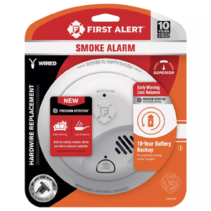Hw/batt Ion Smoke Alarm