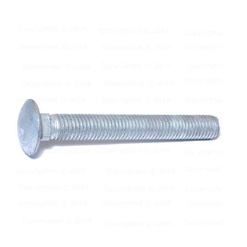 Galv Carriage Bolt 5/8 X16 15ct