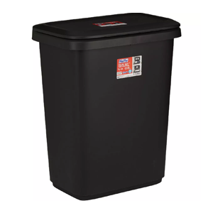 20.4gal Trash Can Blk