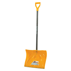 18" Yellow Poly Shovel Wd Hdl
