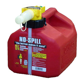 1.25 Gallon No-spill Gas Can +