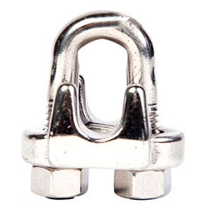 1/8"  Wire Rope Clip, Stainless