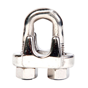 1/4" Wire Rope Clip, Stainless