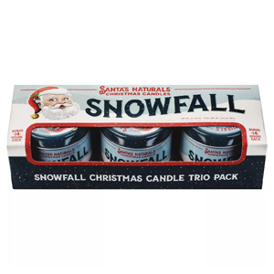 3pk 3.5oz Snwfall Candle