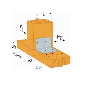 L Shaped Crnr Angle 18ga Zmax