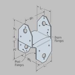 4x4 Post Cap Base Z-max