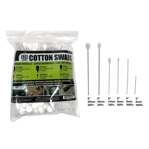 6" & 8" Cotton Swab 325 Pc.