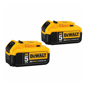 Dewalt 2pk 20v Max 5ah Battery