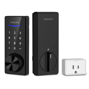 Philips Smart Lock W/touchsc Blk