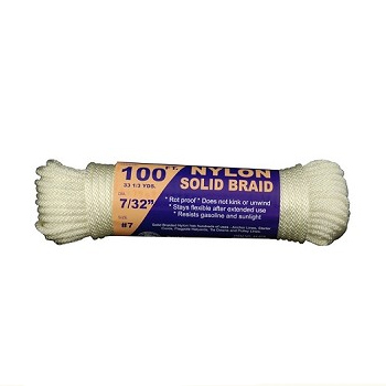 (e) #7 Solid Brd Nylon 100'