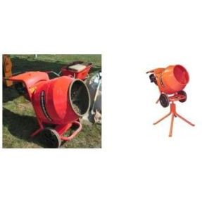 Two 40lb Bag Gas Cement Mixer