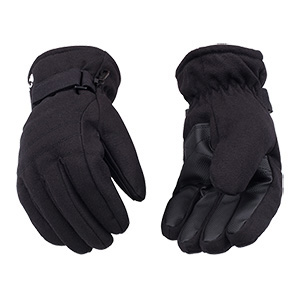 Kinco Blk Ski Glove Med