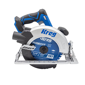 Kreg 20v 7-1/4" Circular Saw T/o