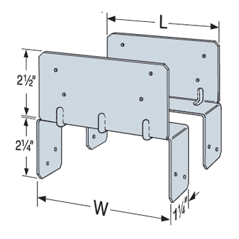 4x4 Adj Post Cap Z-max