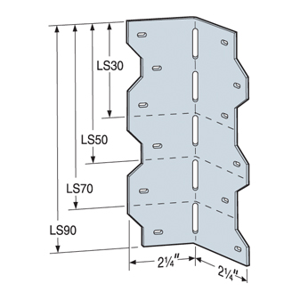 SKEWABLE ANGLE 2x8/2x10 6-3/8"