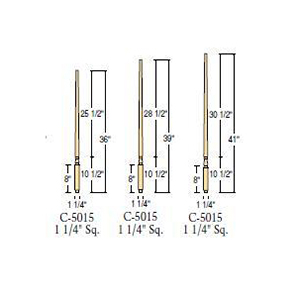 PRIMED BALUSTER S5015 1-1/4"x39"