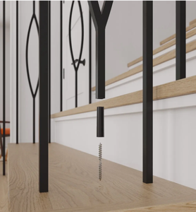 44" Iron Hollow Baluster