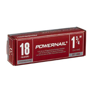 (e) Powernail 1-3/4" 18ga Cleat