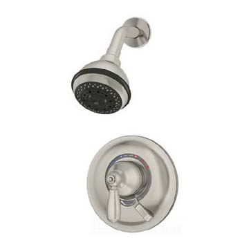 (e) Symmons Shower Valve Nickel