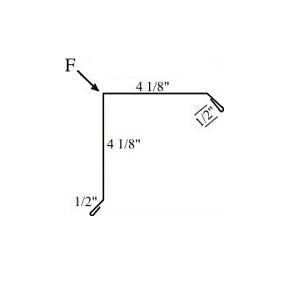 #91 - AG4 Gable Trim, 10'2" (SO)