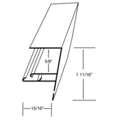 White Snap-in Crown Mount