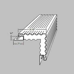 WHITE FLUTED CORNER w/INSERT 20'