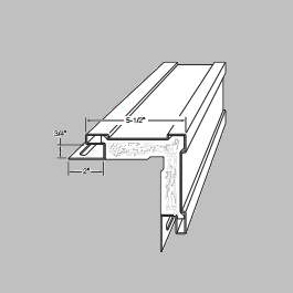 WHITE TRAD CORNER w/INSERT 20'