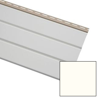 White T4 Solid Soffit 12'