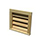 12x12 WOOD LOUVER GABLE VENT