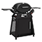 Q2800n Lp Grill W/ Blk Cart