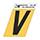 1-1/2"gold Alum Letter V