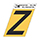 1-1/2"gold Alum Letter Z