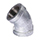 1/4" 45d Galv Elbow