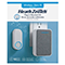 Gry/wht Wreless Doorbell
